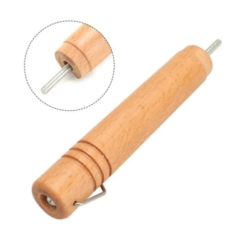 Poêle à manche en bois anti brûlure pour cuisiner sans se blesser - 4