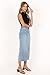 Petal & Pup Dana Denim Midi Skirt - Blue Wash 2