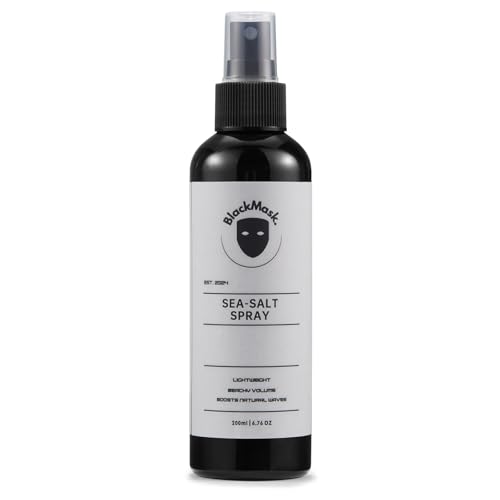 BlackMask Sea Salt Spray for Men Beach Wave Hair Texture Spray with Natural Matte Finish Sea Salt Spray for Hair Styling Adds Definition Volume & Texture