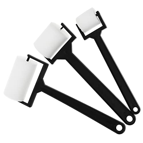 Uonlytech 9piezas Kit De Rollers De Esponja para Pintura Infantil Pinceles Portátiles para Dibujo y Graffiti DIY Aptos para Escuela y Manualidades Casa