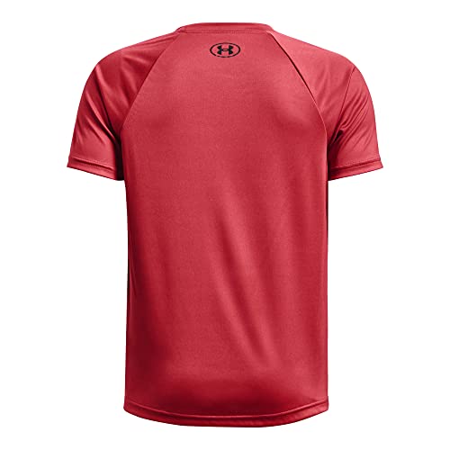 Image of Under Armour Boys' Tech Hybrid Printed Fill Short-Sleeve T-Shirt