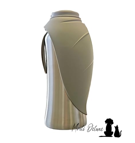 Maili Deluxe, Hundetrinkflasche, Für deinen treuesten Begleiter – 800ml Isolierte Edelstahl Wasserflasche, Doppelwandig Vakuum Isoliert, Leicht zu Reinigen, Perfekt für unvergessliche Abenteuer!