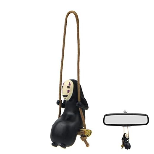 Anime Rear View Mirror Accessories,Car Hanging Ornament,Cute Car Accessories For Women,Rear View Mirror Accessories Hanging,Suitable For Backpacks, Key Chains, Car Accessories