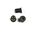 Bike Boltz Black Universal Motorcycle Wellnut Bolt Kit - Windscreen Installation Kit for Honda Suzuki Kawasaki Ducati Triumph Works on OEM or Aftermarket Windshields