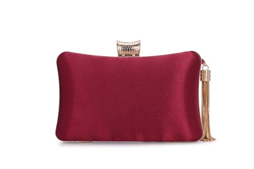 TOOBA Women's Handcrafted Beautiful Bling Box Clutch Bag - Image 6