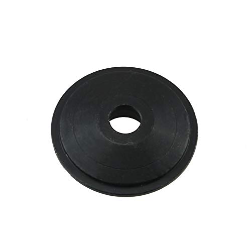 HJ Garden Bicycle Headset Top Cap Replacement Part Aluminum Threadless Bicycle Headset Cover Parts Replacement, Black - Thumbnail 4
