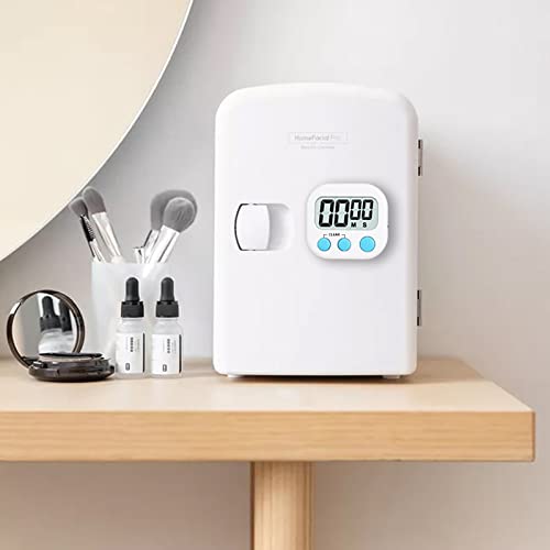 Wolpin-Digital-Kitchen-Timer-Stopwatch-Countdown-Large-Digits-Loud-Alarm-Magnetic-Stand-Round-for-Cooking-Baking-Kids-Study-Teacher-Shower-Bathroom-Oven-Round-Back-Stand-Hanging-Hole-White