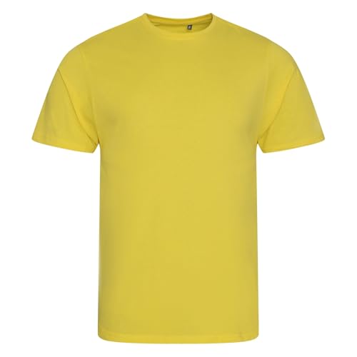 AWDis Ecologie EA001 Unisex Cascades Organic T-Shirt - Sun Yellow - 2XL