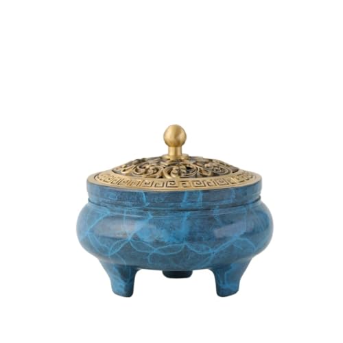 Quemador de incienso de cobre ZHCHAO juego de 3 piezas zen antiguo ideal para regalo cultural 2