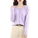 Caractéristiques : Manches longues, bouton sur le devant, ourlet et poignets côtelés Cardigans unis et courts Longueur habillée pour un look décontracté et élégant Ce cardigan léger pour femme a une coupe slim qui flatte votre silhouette