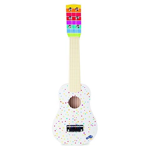 small foot Kinder-Gitarre "Sound" aus Holz, Musikinstrument schult Rhythmus- und Taktgefühl, ab 3 Jahren, 10382 Cover