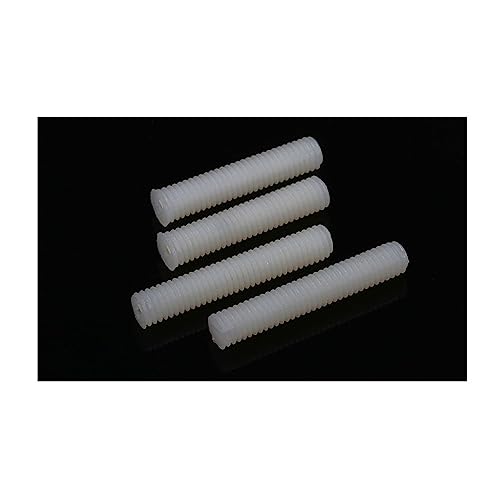 5-60PCS Vite a testa piatta in plastica metrica