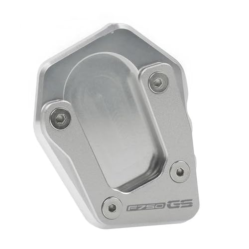 Plaque latérale pied moto BMW F750GS en aluminium usiné