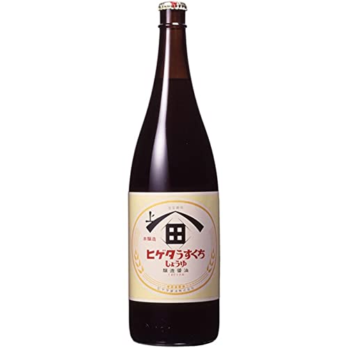 ヒゲタ醤油 うすくち 瓶 1800ml 6本 しょうゆ 業務用 大容量 ケース販売