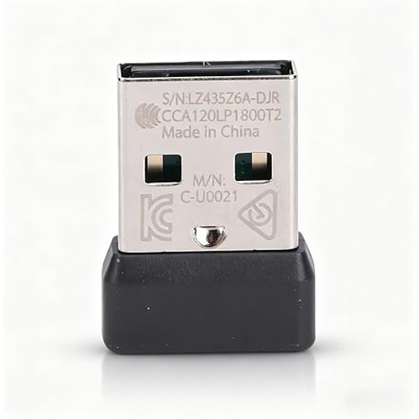Sxhlseller Odbiornik USB Bluetooth, Bezprzewodowy Klucz Sprzętowy USB Typu Plug and Play dla Kluczy MX K860 dla Myszy POP, możliwość Tworzenia Kopii Zapasowych Podłącz 6 urządzeń, Wins