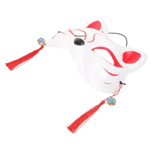 Luxshiny Style Cat Mask Japanese Cosplay Mask Ears for Photography Props Lightweight and Comfortable