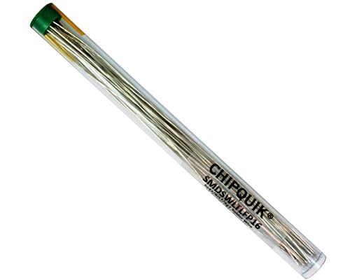 Image of Chip Quik SMDSWLTLFP16 Solder Wire Sn42 /Bi57 /Ag1 Lead-Free Low Temp (16ft. In 30-6.5in. Lengths)