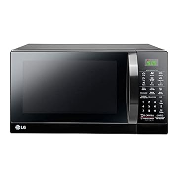 Lg Microondas Grill 30L Mh7097Ara Preto 220V