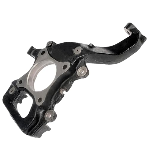 Image of Detroit Axle - 4WD Front Left Steering Knuckle for Ford 2004-2008 F-150 Lincoln Mark LT, Driver Side Steering Knuckle Assembly 2005 2006 2007 Replacement