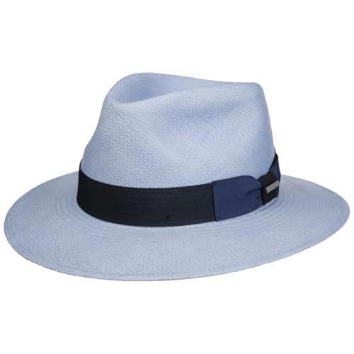 Chapeau Panama Stetson authentique en paille tissée main en Équateur