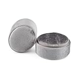 Caja Anillo Joyero de franela con forma ovalada, sencillo y exquisito, de terciopelo, for bodas.(Silver gray-B)