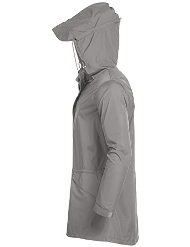 MAXMODA Regenjas voor heren, licht, windbreaker, outdoorjas, ademend, waterdicht - Image 4