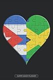  Planner: Cuban Jamaican Flag United Heart Jigsaw Puzzle Flags Of Cuba Jamaica