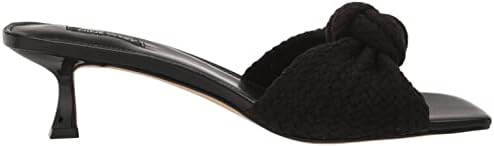 Nine West Women's DAYLO Heeled Sandal, Black 001, 5 | Image 5