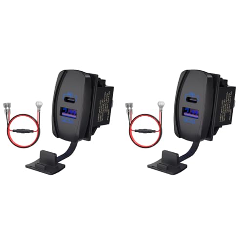 Prise de charge PD interrupteur à bascule USB 12V étanche pour voiture et camion