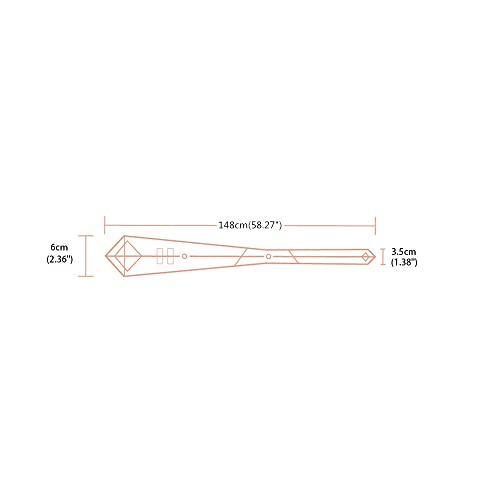 Branduce 2.4"（6cm） Solid Pure Color Skinny Tie Plain Slim Necktie for Men