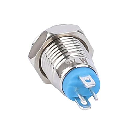 IOPQQ 8mm Mini Pulsante Metal Pulsante