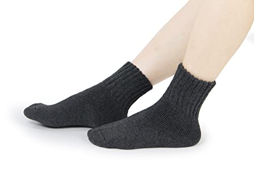 Image of BomKinta Boot Socks for Women Winter Solid Thick Warm Socks Cozy Crew Socks Christmas Gift