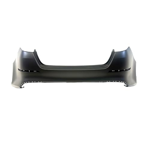 Image of Compatible with Kia Optima 2014-2015 Rear Bumper Cover | CAPA Certified, Primed, Without Parking Sensor Holes, Ready to Paint, OEM 866114C500, KI1100180