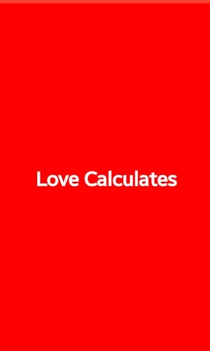 Love Calculates