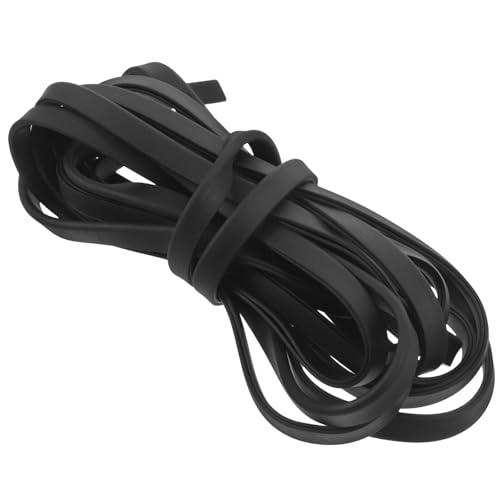 TOGEVAL Moldura de Borde de Caucho en Forma de U, burlete Protector para Puerta y Chapa metálica, Tira de Sellado Resistente y versátil, Ideal para hogar, Oficina y Ventanas, cantidad Ajustable