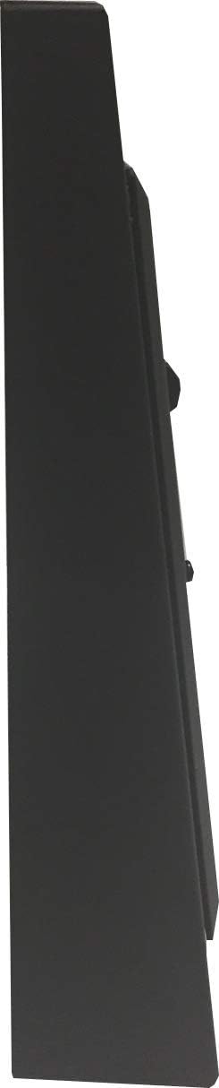 Vent Covers Unlimited Decorative Steel Black Gravity Baseboard Registers 10" x 8" (13" x 12" Overall)
