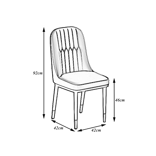 Chaise de comptoir sans bras compacte pour optimiser l'espace repas - 7