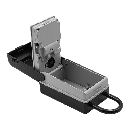 Tiardey Outdoor Key Safe with LED Light Key Safe Wall Mounted Waterproof Lock Box with Code for Home Garage School Office - Image 4