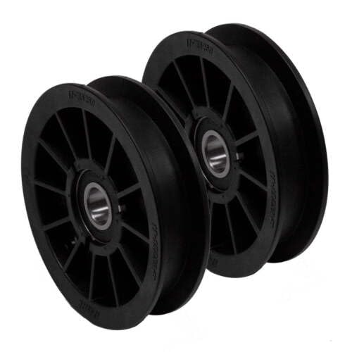 Replacement For Compatible With 2PK Idler Pulley For Hustler 784827 Exmark 109-4077 Quest Fas Trak Mini