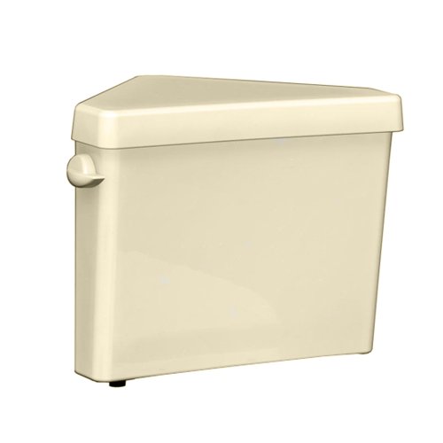 American Standard 4338001.021 Cadet 3 Triangle 1.6 GPF Toilet Tank Only, Bone