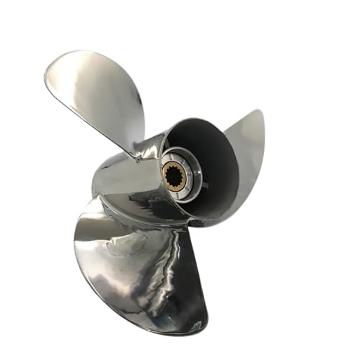 Image of Outboard Propeller 13.8x21 for 40HP 70HP 100HP 125HP 140HP Stainless Steel 15 Splines Boat Parts LH 48-899003A46