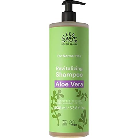 Champú Urtekram Aloe Vera Cabello Normal 1000 ml Cover