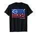 Star Wars Millennium Falcon Stars and Stripes American Flag T-Shirt