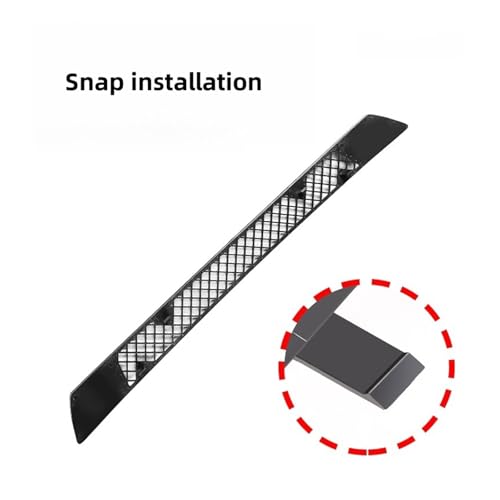 Grille d'aération de voiture avant inserts maille Tesla Model X