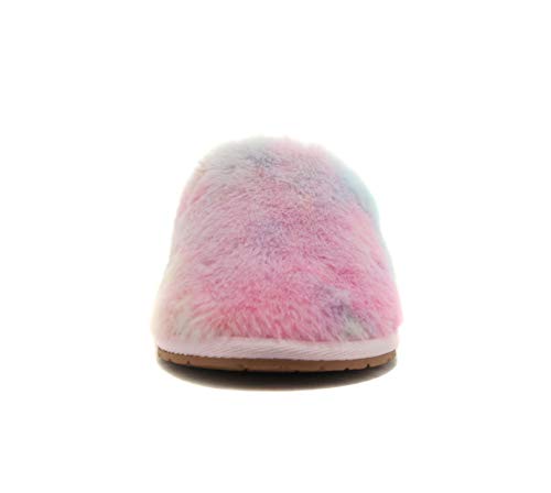 Soda Allow ~ Women Super Soft Faux Fur Fuzzy Fluffy Close Toe Slide in Slipper4