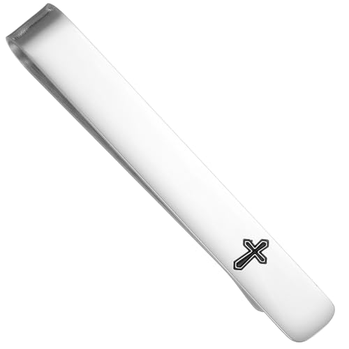 Cross Tie Pin for Men First Communion Tie Clip