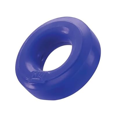 OXBALLS HUJ Classic C-Ring Hunkyjunk - Stretch Cockring and Ball Stretcher with Grippy Groove that Flattens to Lock Your Package in Place, Plus+ TPR/Silicone Blend for Comfortable Wear - Stone