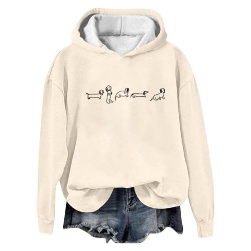 Womens Hoodie,Women'S Fashion Letter Print Hoodie Casual Loose Fit Pullover Sweatshirt