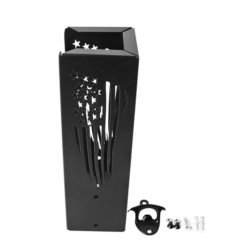 Supports de refroidisseur de canette muraux 2 en 1 Distributeur de refroidisseur de boîtes en métal A