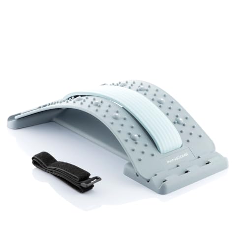 InnovaGoods® Support correcteur de soulagement lombaire avec points de pression et magnétiques Lumport, soulage la douleur lombaire, design ergonomique, idéal pour la maison et le travail.